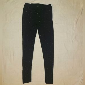 "Rue 21" black studded leggings